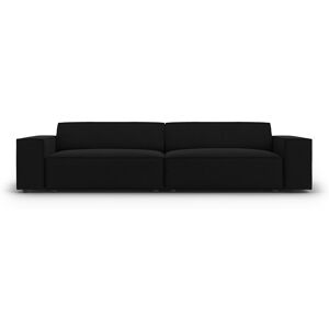 Micadoni Home Canape 3 places en velours noir