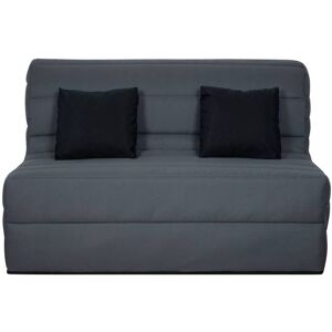 Relaxima Banquette BZ ORLANDO 140x190, matelas Dunlopillo, gris