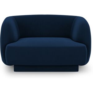 Micadoni Home Fauteuils en tissu velours bleu roi