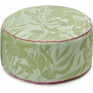 Le Jacquard Francais Pouf en acrylique gazon 50 x 30