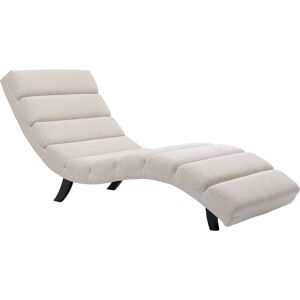 Kare Design Chaise longue en polyester creme
