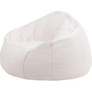 Icon Pouf fauteuil sherpa beige