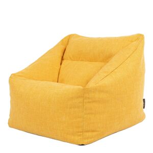 Icon Pouf fauteuil jaune ocre