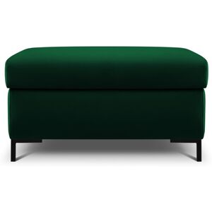 CXL by Christian Lacroix Pouf Avec Boîte 1 place en Velours Vert Bouteille