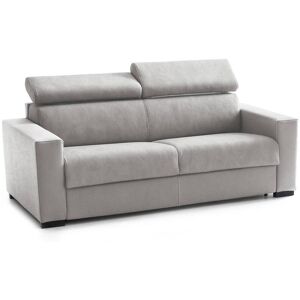 Talamo Italia Canape lit 2 places en tissu gris