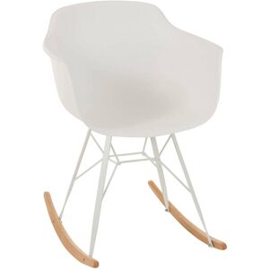 ReCollection Rocking chair Polypropylene Blanc H. assise 45,5 cm