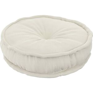 ReCollection Pouf Polyester Blanc