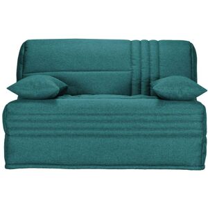 CAMIF Banquette BZ avec matelas de 15 cm bleu canard