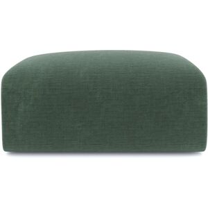 Sia Home Pouf velours texture vert emeraude