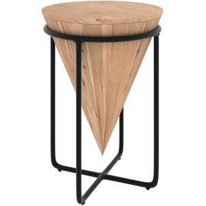 Rendez-Vous Deco Moyenne sellette en bois d'accacia et metal D36 cm