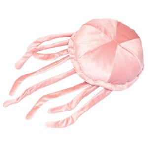 MX HOME Coussin meduse en velours rose poudre