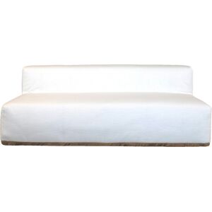 MX HOME Canape modulable banquette - Dehoussable 3 places- Coton franges