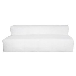 MX HOME Housse blanche pour canape- Taille 3 places banquette - Exterieur