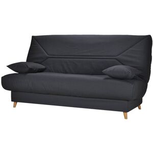 CAMIF Banquette clic-clac en coton biologique anthracite