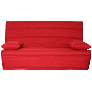 CAMIF Banquette clic-clac rouge Matelas mousse HR