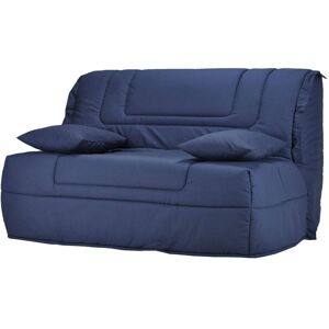 CAMIF Banquette BZ avec matelas Bultex bleu 140 x 190 cm