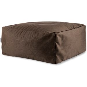 Naf Naf Pouf velours marron 50x50x25 cm