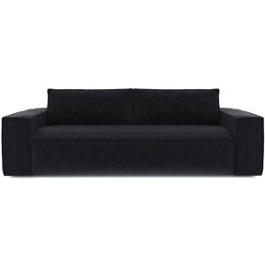 Sia Home Canape convertible express dunlopillo velours texture anthracite 160cm