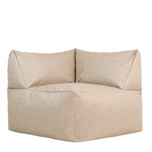 Icon Pouf d'angle modulaire d'interieur et d'exterieur beige/naturel