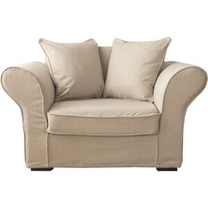 Happy Garden Fauteuil 1,5 places en tissu beige