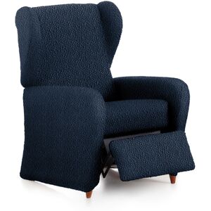 Eysa Housse de fauteuil relax extensible bleu 60 - 85 cm