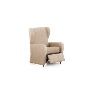Eysa Housse de fauteuil relax extensible beige 60 - 85 cm