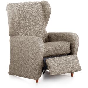 Eysa Housse de fauteuil relax extensible taupe 60 - 85 cm