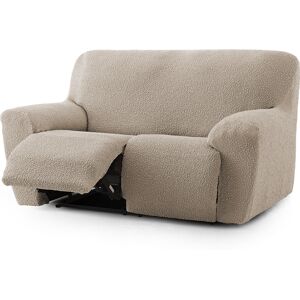 Eysa Housse de canapé 2 places relax extensible taupe 150 - 200