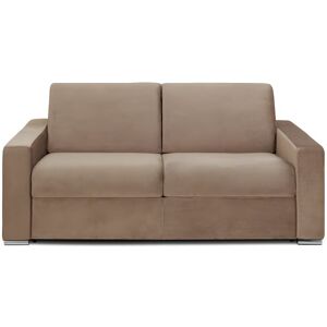 Unique Canapé convertible velours 3 places beige - Publicité Unique Canapé convertible velours 3 places beige - Publicité