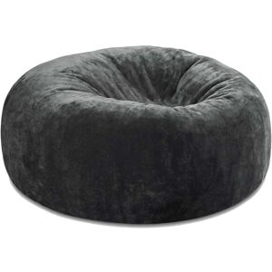 Urban Meuble Sitzsack rond 120cm gris foncé en tissu doux pour adulte - Publicité Urban Meuble Sitzsack rond 120cm gris foncé en tissu doux pour adulte - Publicité