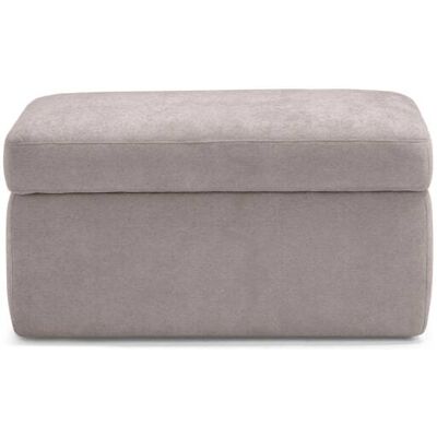 That's Write Pouf rangement fait en Italie en tissu chenille tourterelle 110x45 cm - Publicité That's Write Pouf rangement fait en Italie en tissu chenille tourterelle 110x45 cm - Publicité