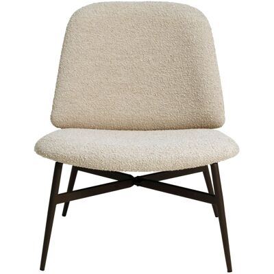 Zago Fauteuil effet laine bouclette sable - Publicité Zago Fauteuil effet laine bouclette sable - Publicité