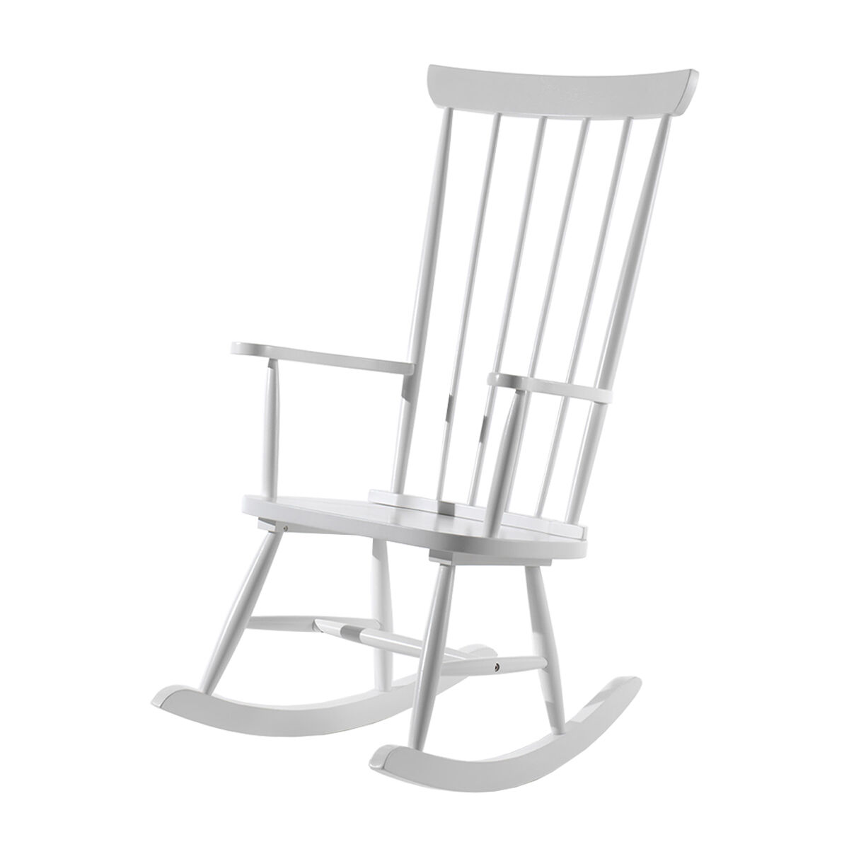 Vipack Chaise à bascule blanc