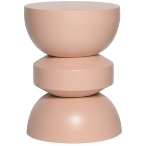 sweeek Table d'appoint en métal rose D32