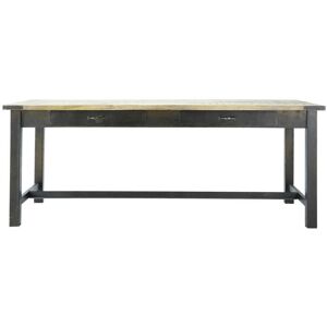 Maisons du Monde Table a manger en manguier et metal 8/10 personnes L200