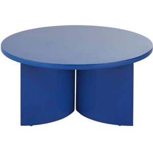 Maisons du Monde Table basse ronde bleue