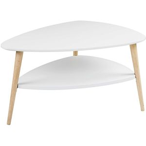 Maisons du Monde Table basse style scandinave blanche