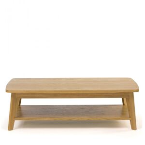 Woodman Table basse 2 plateaux bois clair