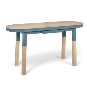 MON PETIT MEUBLE FRANCAIS Console ovale 140 cm, 100% frene massif