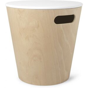 Umbra Tabouret de rangement woodrow bois naturel