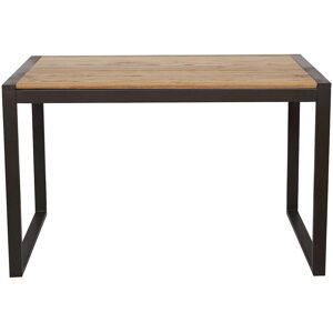 Mathi Design Table repas 120 cm bois massif naturel