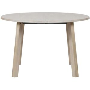 WOOOD Table extensible en chene blanc