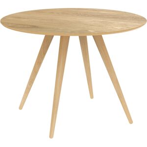 Rendez-Vous Deco Table ronde 4 personnes en bois clair naturel D105 cm