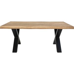 House Nordic Table basse en metal et bois clair