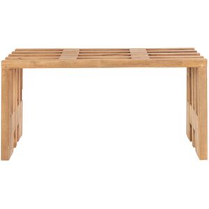 House Nordic Banc en teck L90cm naturel