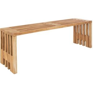 Meubles & Design Banc en bois de teck style contemporain 140cm