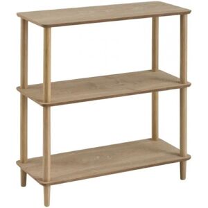 Unimasa Console d'entree 3 plateaux bois pin et MDF