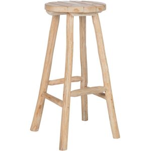 Meubles & Design Tabouret bar ethnique 80cm chene naturel