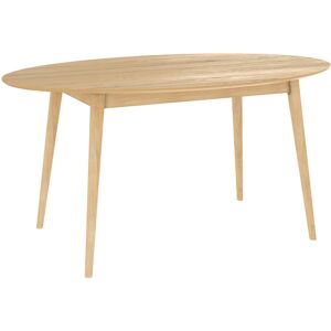 Rendez-Vous Deco Table Eddy ovale 6 personnes en bois clair 150 cm