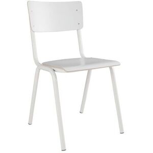 Zuiver Chaise en bois blanc